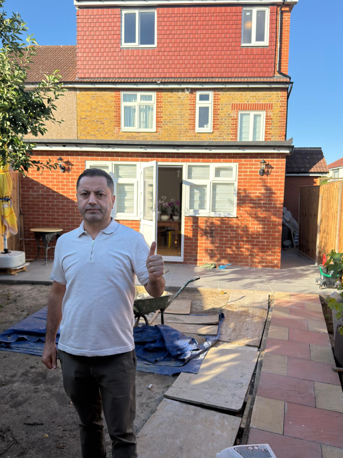 After renovation project in London